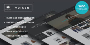 Voisen - Chủ đề thời trang đáp ứng WooCommerce