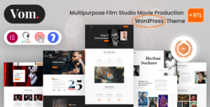 Vome - Chủ đề WordPress sản xuất phim trường đa năng