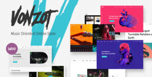 Vonzot - Chủ đề WooC Commerce định hướng âm nhạc