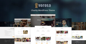 Vorosa - Chủ đề WordPress từ thiện phi lợi nhuận