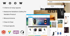 WOOW - Chủ đề WooCommerce đáp ứng