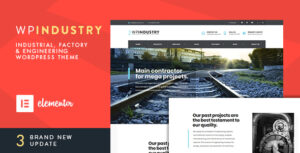 WP Industry - Chủ đề WordPress về công nghiệp và kỹ thuật