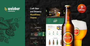 Weisber - Chủ đề WordPress về Bia thủ công & Nhà máy bia