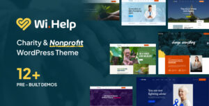 WiHelp - Chủ đề WordPress từ thiện phi lợi nhuận