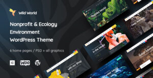 WildWorld | Chủ đề WordPress phi lợi nhuận & sinh thái