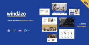 Windazo - Chủ đề WordPress về cửa sổ và cửa ra vào bằng nhựa