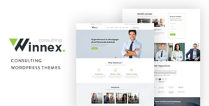 Winnex - Chủ đề WordPress tư vấn kinh doanh