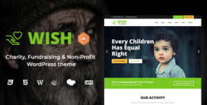 Wish - Chủ đề WordPress từ thiện