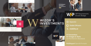 Wizor's | Chủ đề WordPress về Đầu tư & Kinh doanh