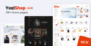 Yozi - Chủ đề WordPress WooCommerce về thiết bị điện tử đa năng