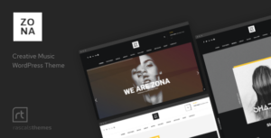 Zona - Chủ đề WordPress về âm nhạc với Ajax và phát lại liên tục