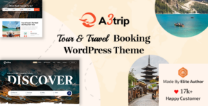 A3trip - Chủ đề WordPress Du lịch & Lữ hành