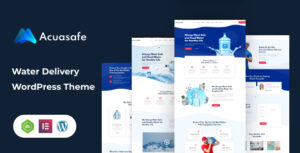 Acuasafe - Giao nước uống WordPress Theme