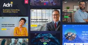 Adri - Chủ đề WordPress về Kinh doanh và Tư vấn