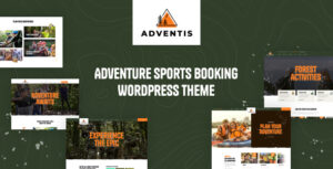 Adventis - Chủ đề WordPress Đặt chỗ Thể thao Mạo hiểm