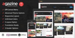 Agazine - Chủ đề WordPress tạp chí Retina cao cấp