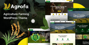 Agrofa - Chủ đề WordPress về Nông nghiệp và Nông trại