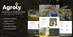 Agroly - Chủ đề WordPress về Thực phẩm hữu cơ và Nông nghiệp