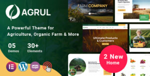 Agrul - Chủ đề WordPress về Nông nghiệp
