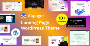 Akpager - Chủ đề WordPress Elementor cho trang đích