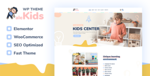 AleKids | Chủ đề WordPress cho trường mẫu giáo & mầm non