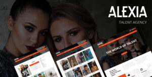 Alexia - Chủ đề WordPress của công ty người mẫu