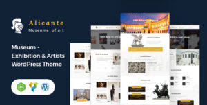 Alicante - Chủ đề WordPress về Bảo tàng & Triển lãm