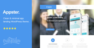 Appster - Chủ đề WordPress cho trang đích ứng dụng Ultimatel