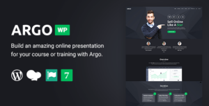Argo - Chủ đề trang đích WordPress cho khóa đào tạo