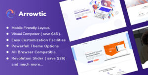 Arrowtic - Chủ đề WordPress của Cơ quan Tiếp thị Kỹ thuật số