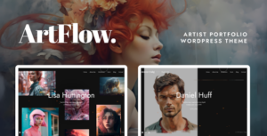 ArtFlow - Chủ đề WordPress về danh mục nghệ sĩ, họa sĩ