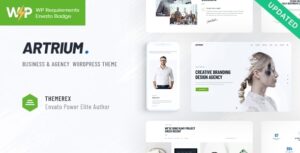 Artrium | Chủ đề WordPress của Cơ quan sáng tạo & Web Studio