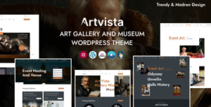 Artvista - Chủ đề WordPress cho Phòng trưng bày nghệ thuật & Bảo tàng