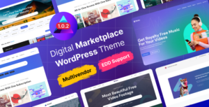 Aseet - Chủ đề WordPress cho thị trường kỹ thuật số