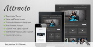 Attracto WP - Chủ đề đáp ứng
