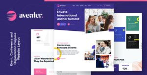 Aventer | Chủ đề WordPress Hội nghị & Sự kiện