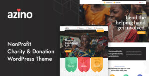 Azino - Chủ đề WordPress từ thiện và gây quỹ