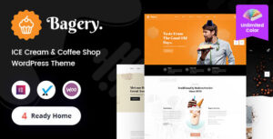 Bagery - Chủ đề WordPress cho cửa hàng kem
