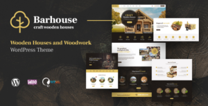 Barhouse - Chủ đề WordPress về xây dựng nhà gỗ và đồ gỗ