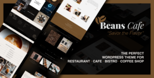 Beanscafe - Chủ đề nhà hàng Elementor cho Coffee House & Cafeteria