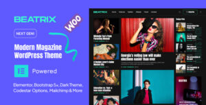 Beatrix - Chủ đề WordPress tạp chí hiện đại