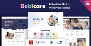 Bebicare - Chủ đề WordPress cho người trông trẻ