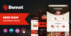Bemet - Chủ đề WordPress về thịt và đồ tể