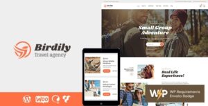 Birdily | Chủ đề WordPress cho Công ty du lịch & Đặt tour