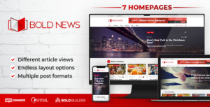 Bold News - Chủ đề WordPress cho tạp chí và báo