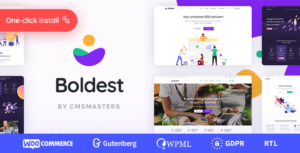 Boldest - Chủ đề WordPress cho công ty tư vấn và tiếp thị