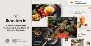 Boucherie - Chủ đề WordPress nhà hàng
