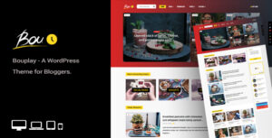 Bouplay WP - Một chủ đề WordPress dành cho Blogger