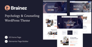 Brainez - Chủ đề WordPress về Tâm lý và Tư vấn
