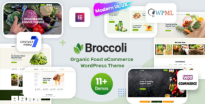 Broccoli - Chủ đề WordPress WooCommerce của Cửa hàng hữu cơ